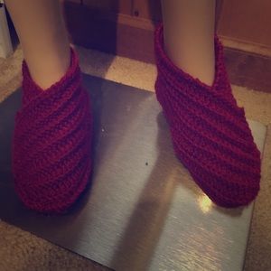 Rustic wrap slippers
